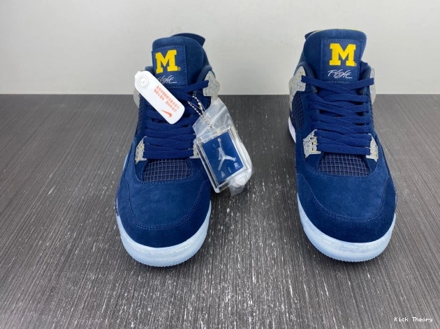 Kicktheory Retro Michigan Air AJ4-1036660 Jordan 4 (PE) 0807